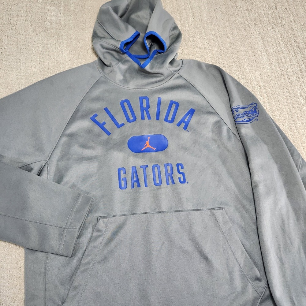 Florida Gators Hoodie Men Medium Nike Jordan Sweatshirt Performance NCAA College